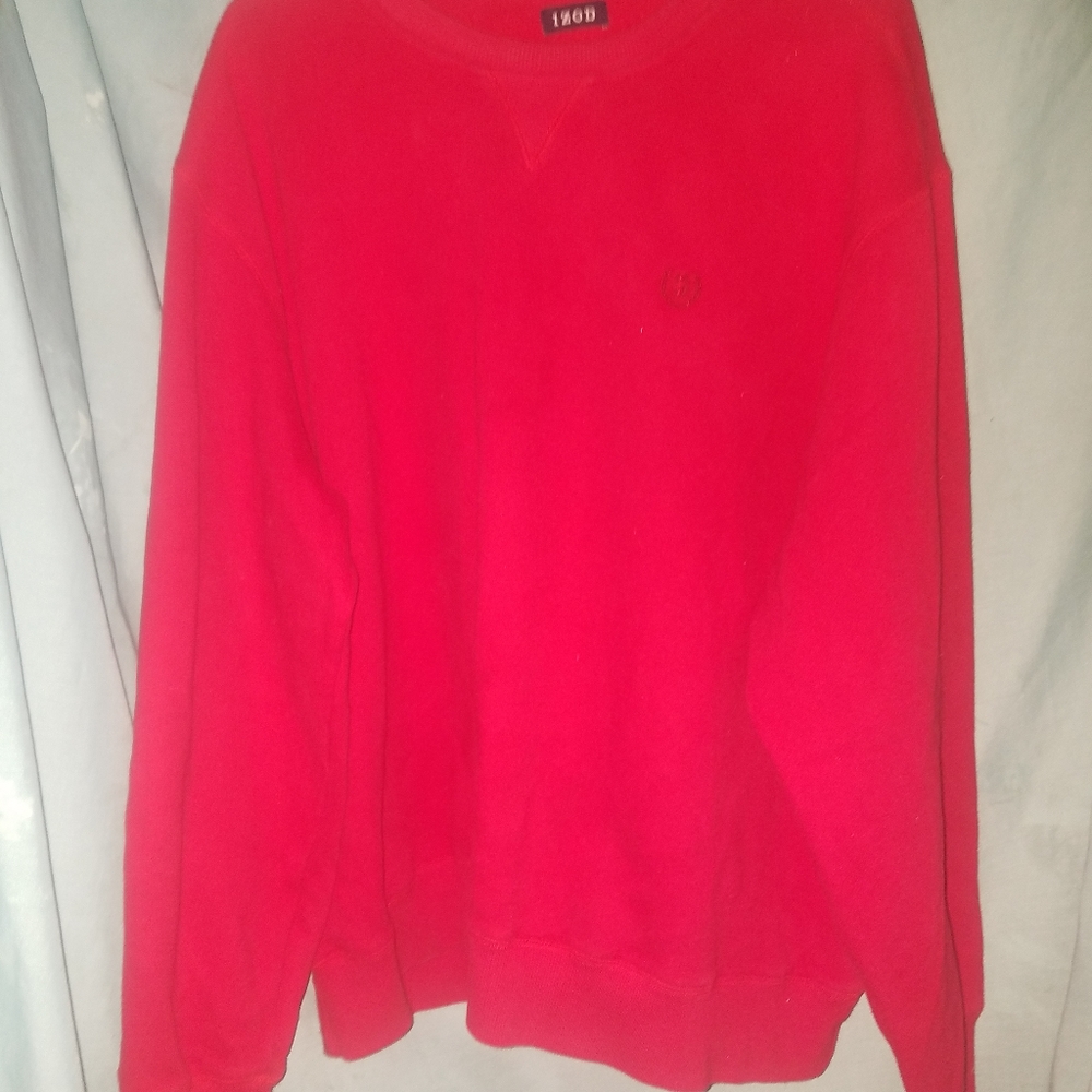 Red IZOD Sweatshirt Mens XXL Very Fleece Inside Very Good Condition
